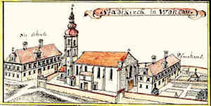 Stadt Kirch in Wohlau - Kościół farny, widok ogólny
